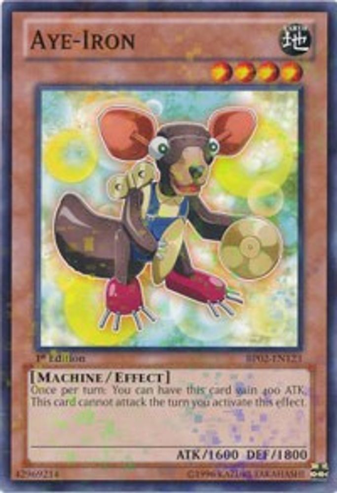Aye-Iron (Mosaic Rare) (BP02-EN123) - Mosaic Rare