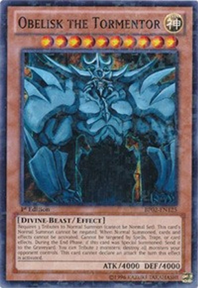 Obélisque le Tourmenteur [BP02-EN125] Mosaïque Rare 