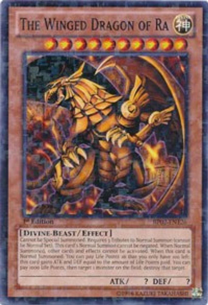 The Winged Dragon of Ra (Mosaic Rare) (BP02-EN126) - Mosaic Rare