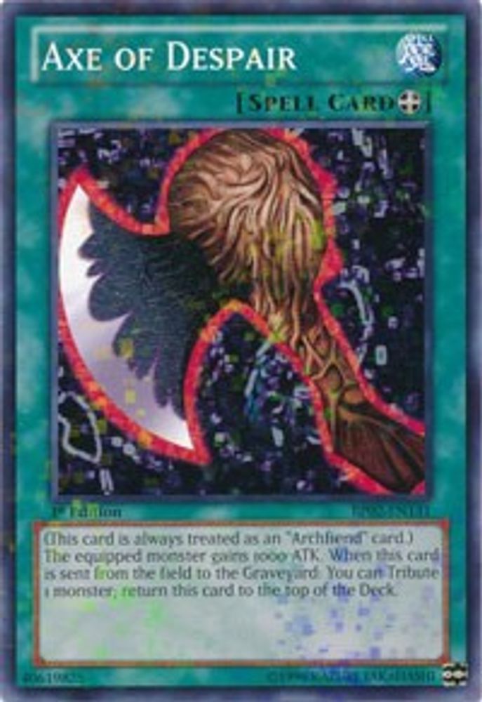 Hache du désespoir [BP02-EN131] Mosaïque rare 