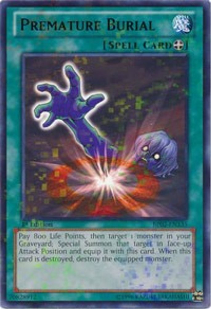 Premature Burial (Mosaic Rare) (BP02-EN135) - Mosaic Rare