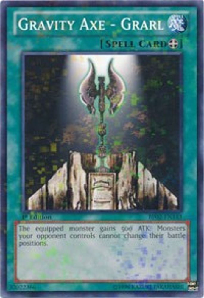 Gravity Axe - Grarl [BP02-EN143] Mosaïque Rare 