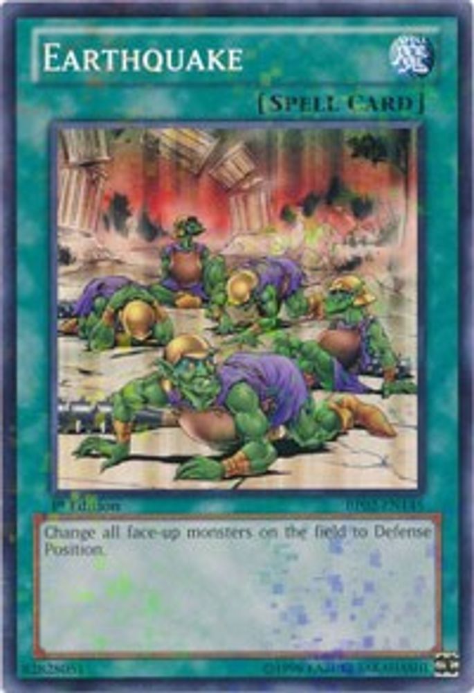 Tremblement de terre [BP02-EN145] Mosaïque rare 