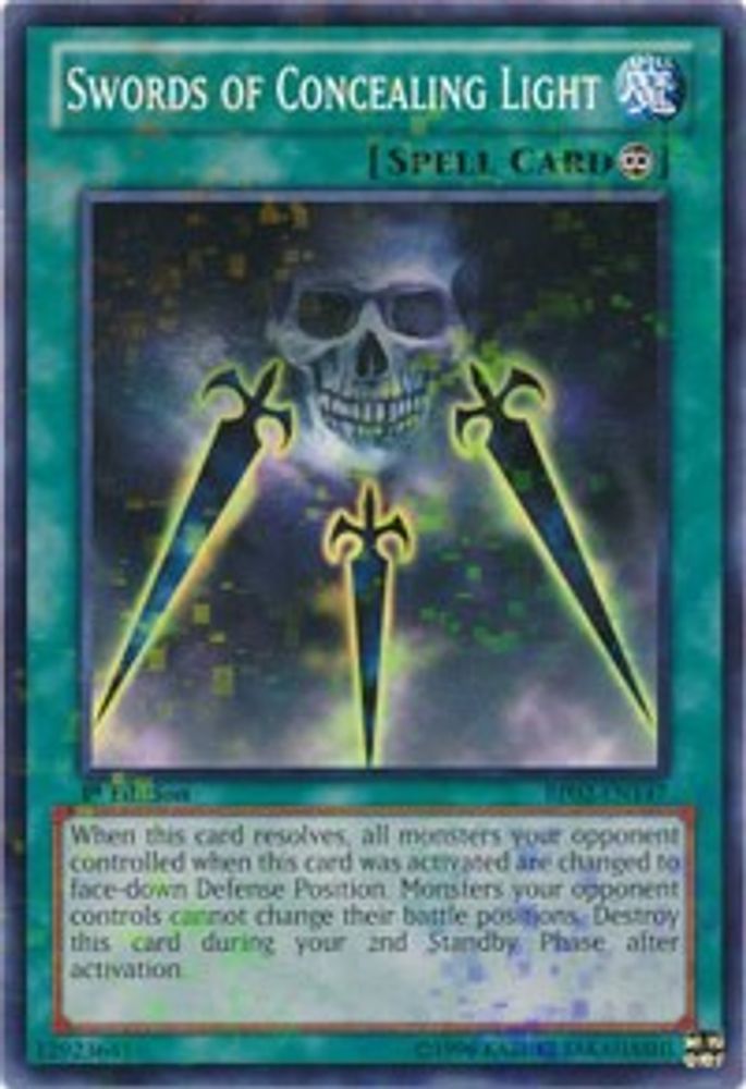 Swords of Concealing Light (Mosaic Rare) (BP02-EN147) - Mosaic Rare