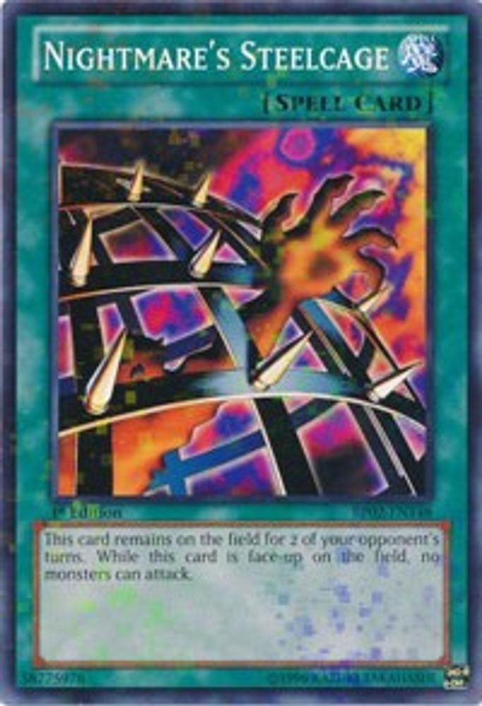 Nightmare's Steelcage (Mosaic Rare) (BP02-EN148) - Mosaic Rare