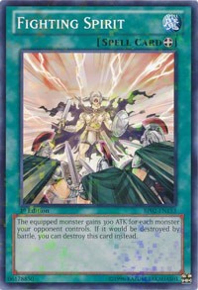 Fighting Spirit (Mosaic Rare) (BP02-EN153) - Mosaic Rare