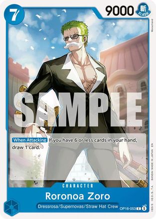Roronoa Zoro (053) (OP16-053) - Common