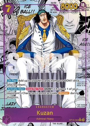 Kuzan (Manga) (OP16-063) - Rare