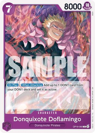 Donquixote Doflamingo (069) (OP16-069) - Common