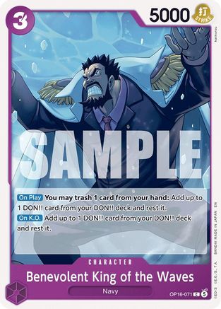 Benevolent King of the Waves (OP16-071) - Common