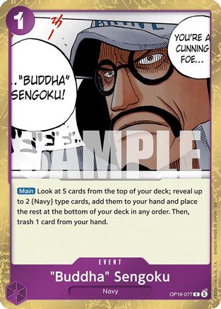 "Buddha" Sengoku (OP16-077) - Rare