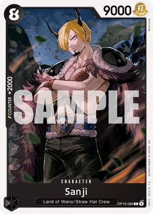 Sanji (OP16-086) - Common