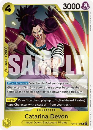 Catarina Devon (OP16-104) - Rare