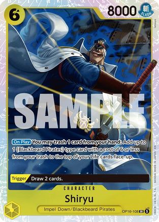 Shiryu (OP16-108) - Super Rare