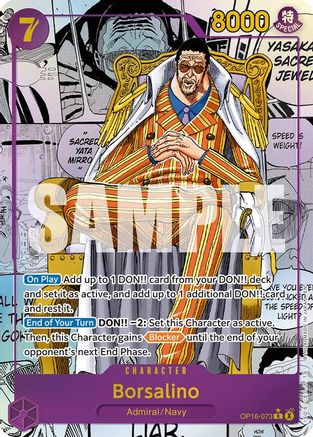 Borsalino (Manga) (OP16-073) - Rare
