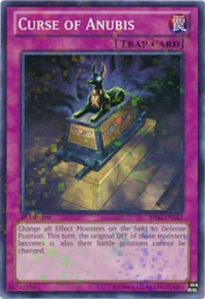 Curse of Anubis (Mosaic Rare) (BP02-EN182) - Mosaic Rare