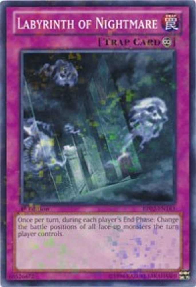 Labyrinth of Nightmare (Mosaic Rare) (BP02-EN183) - Mosaic Rare