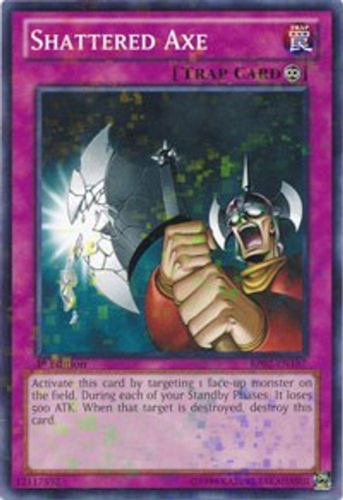 Shattered Axe (Mosaic Rare) (BP02-EN187) - Mosaic Rare
