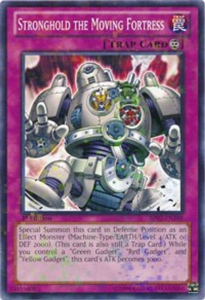 Stronghold the Moving Fortress (Mosaic Rare) (BP02-EN188) - Mosaic Rare