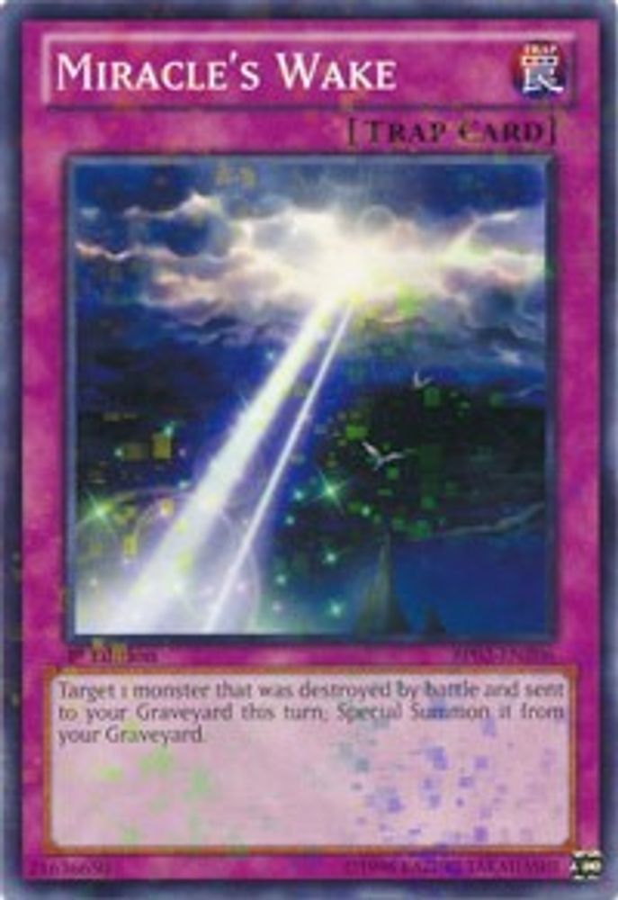 Miracle's Wake (Mosaic Rare) (BP02-EN206) - Mosaic Rare