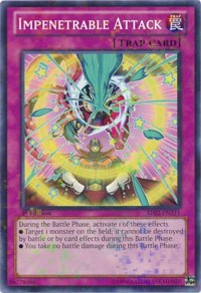 Impenetrable Attack (Mosaic Rare) (BP02-EN211) - Mosaic Rare