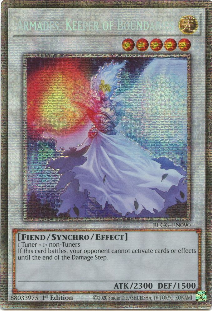 Armades, Keeper of Boundaries (Starlight Rare) (BLGG-EN090) - Starlight Rare