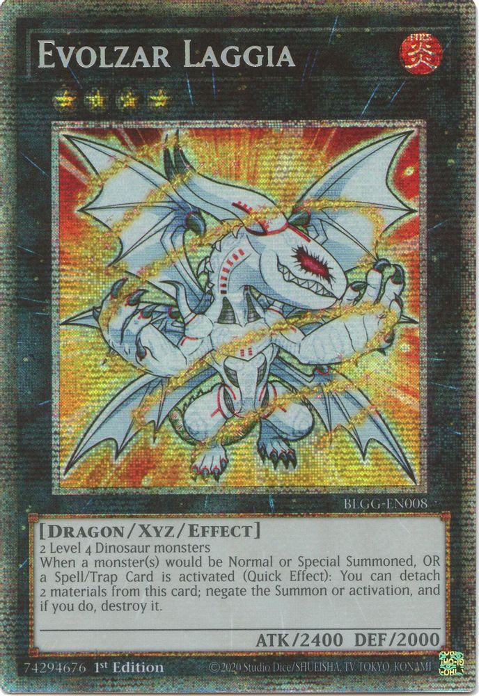 Evolzar Laggia (Starlight Rare) (BLGG-EN008) - Starlight Rare