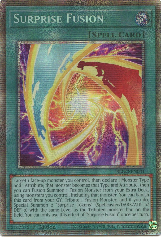 Surprise Fusion (Starlight Rare) (BLGG-EN041) - Starlight Rare