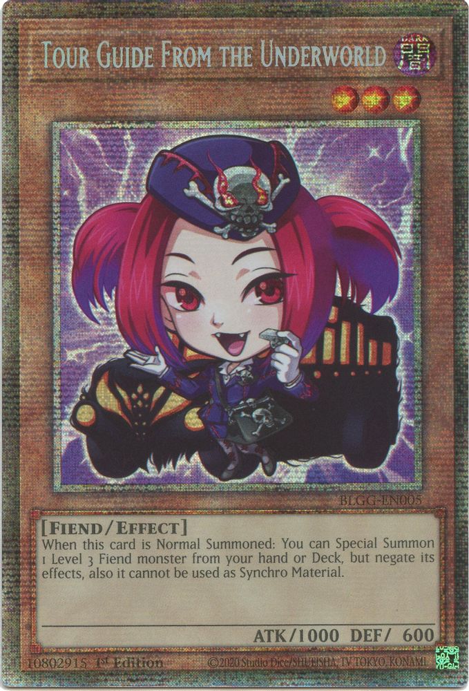 Tour Guide From the Underworld (Starlight Rare) (BLGG-EN005) - Starlight Rare