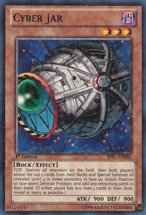Cyber Jar (Starfoil) (BP01-EN002) - Battle Pack: Epic Dawn Unlimited