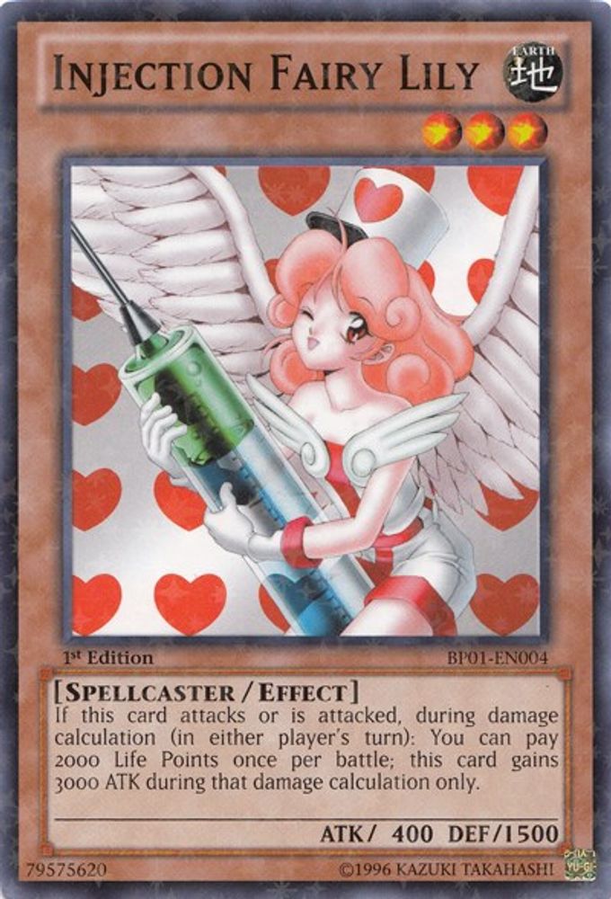 Injection Fée Lily [BP01-EN004] Starfoil Rare 