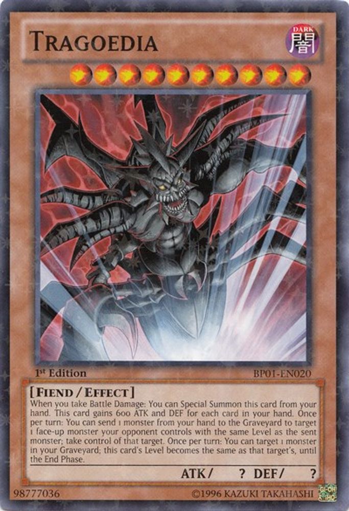 Tragoedia (Starfoil) (BP01-EN020) - Starfoil Rare
