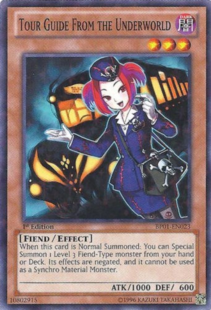 Tour Guide From the Underworld (Starfoil) (BP01-EN023) - Starfoil Rare