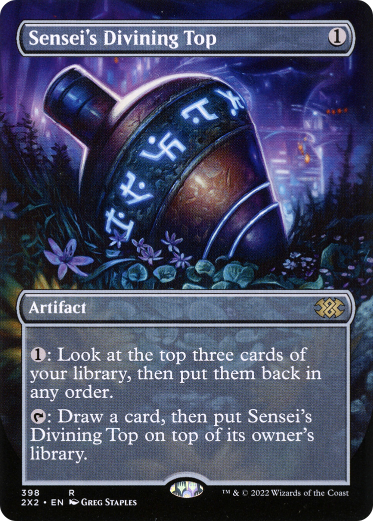 Le sommet divinatoire de Sensei (art alternatif sans frontières) [Double Masters 2022] 