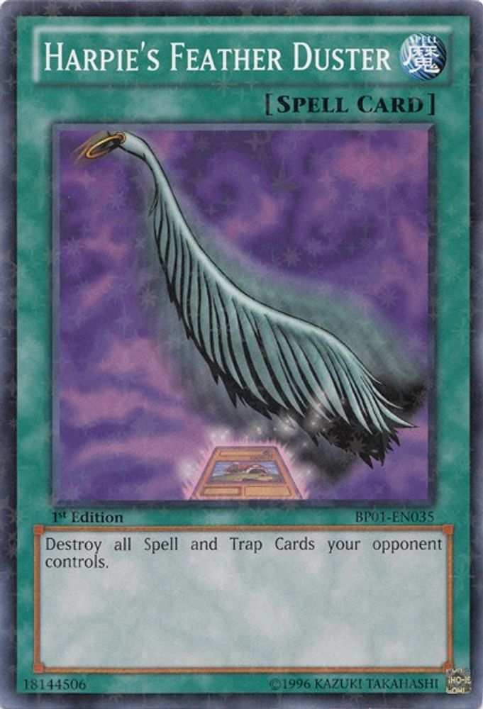 Plumeau de Harpie [BP01-EN035] Starfoil Rare 