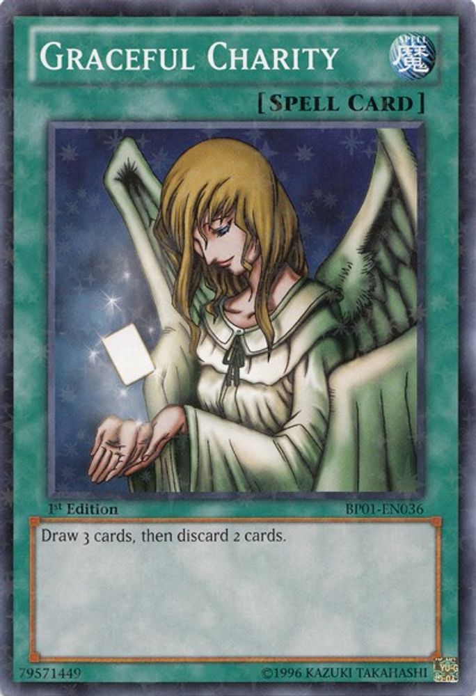Graceful Charity (Starfoil) (BP01-EN036) - Starfoil Rare