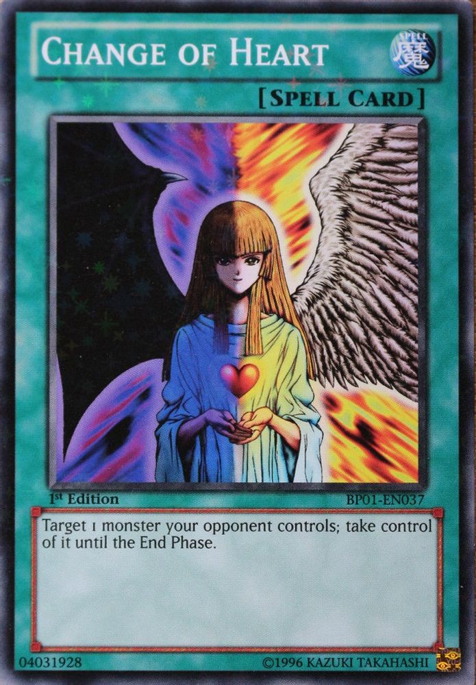Changement de cœur [BP01-EN037] Starfoil Rare 