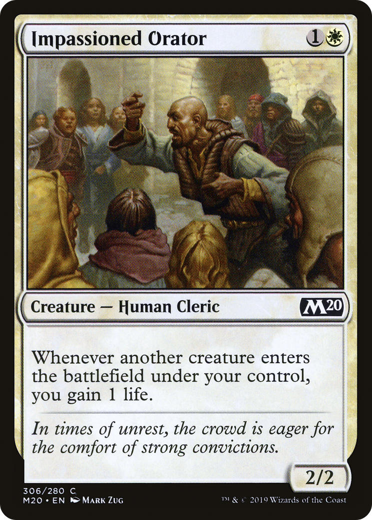 Orateur passionné [Core Set 2020] 