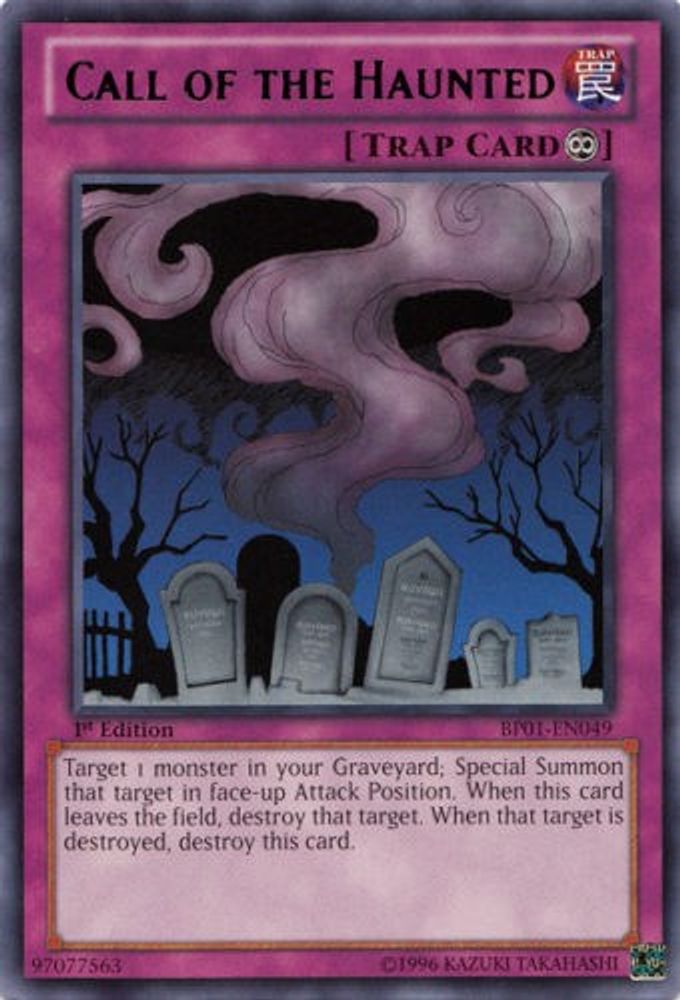 Call of the Haunted (Starfoil) (BP01-EN049) - Starfoil Rare