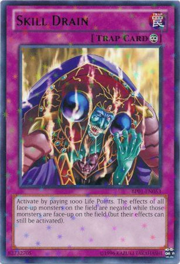 Skill Drain (Starfoil) (BP01-EN053) - Starfoil Rare