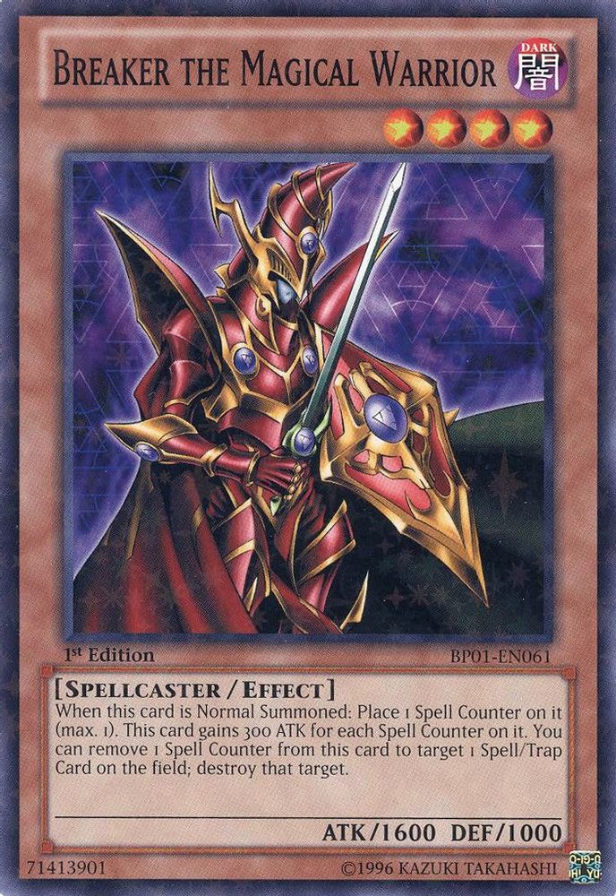 Breaker the Magical Warrior (Starfoil) (BP01-EN061) - Starfoil Rare