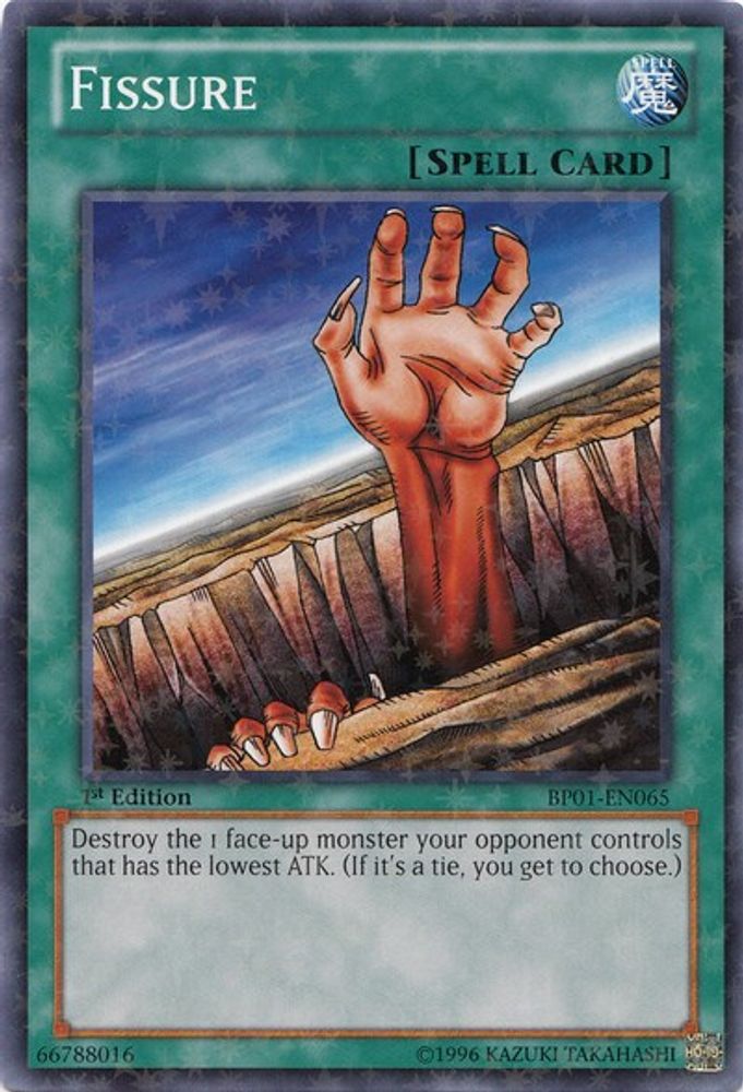 Fissure (Starfoil) (BP01-EN065) - Starfoil Rare