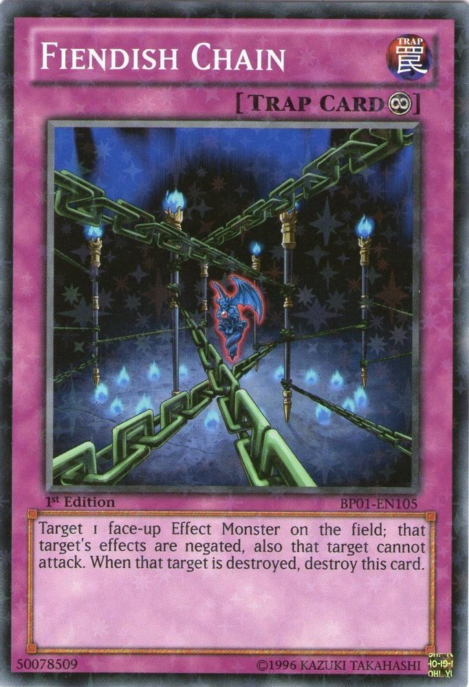 Chaîne diabolique [BP01-EN105] Starfoil Rare 