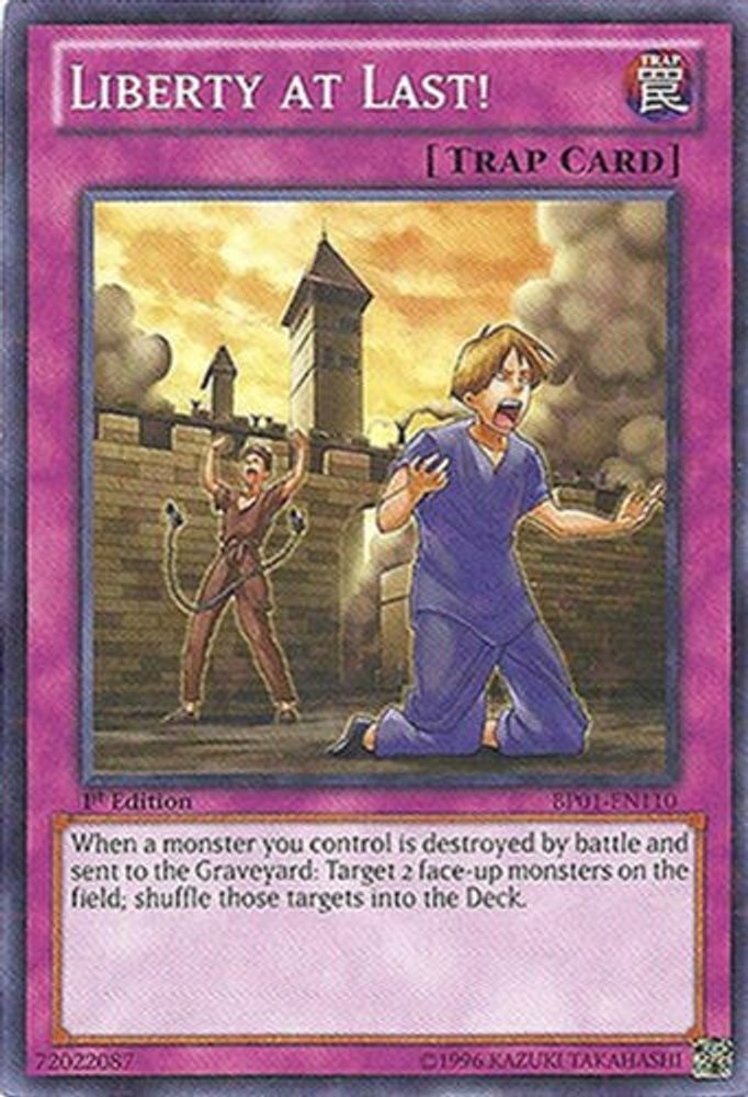 Liberty at Last! (Starfoil) (BP01-EN110) - Starfoil Rare