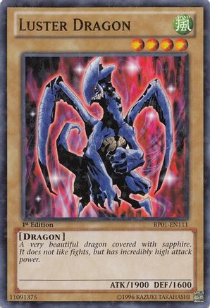 Lustre Dragon [BP01-EN111] Starfoil Rare 