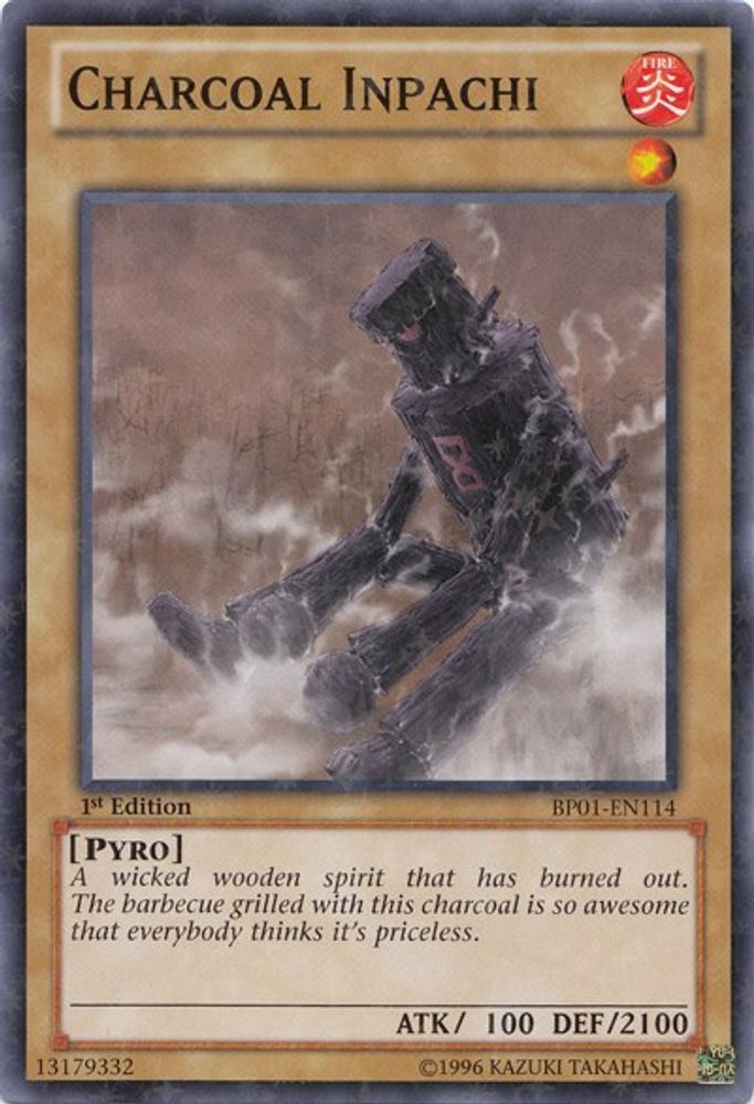 Charcoal Inpachi (Starfoil) (BP01-EN114) - Starfoil Rare