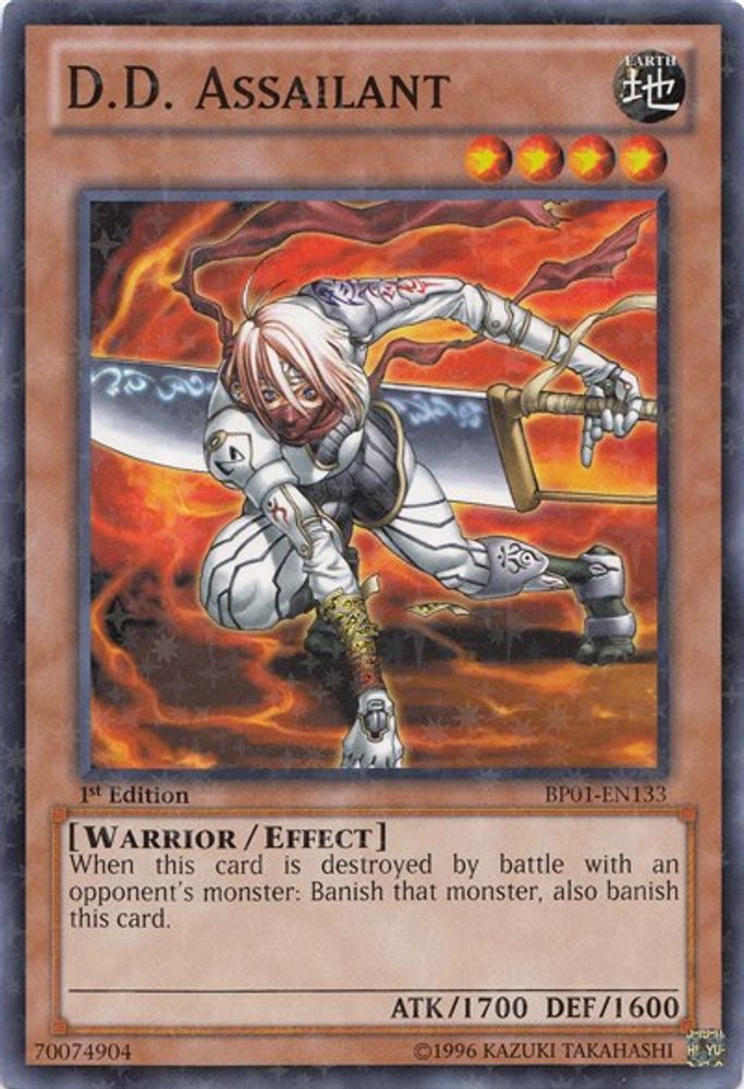D.D. Assailant (Starfoil) (BP01-EN133) - Starfoil Rare