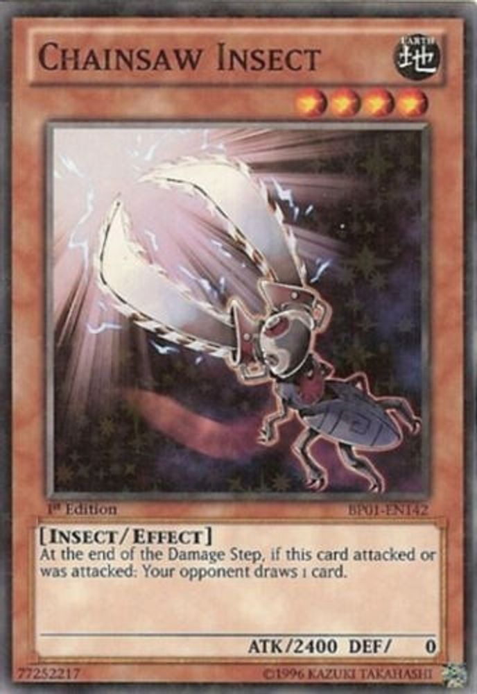 Chainsaw Insect (Starfoil) (BP01-EN142) - Starfoil Rare