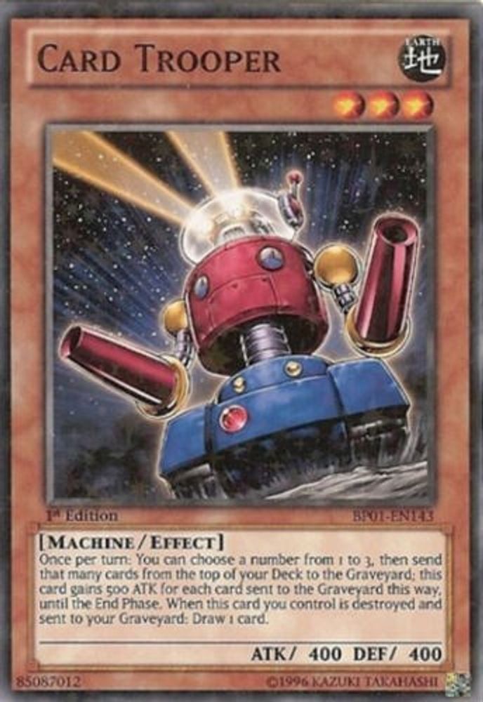 Card Trooper (Starfoil) (BP01-EN143) - Starfoil Rare