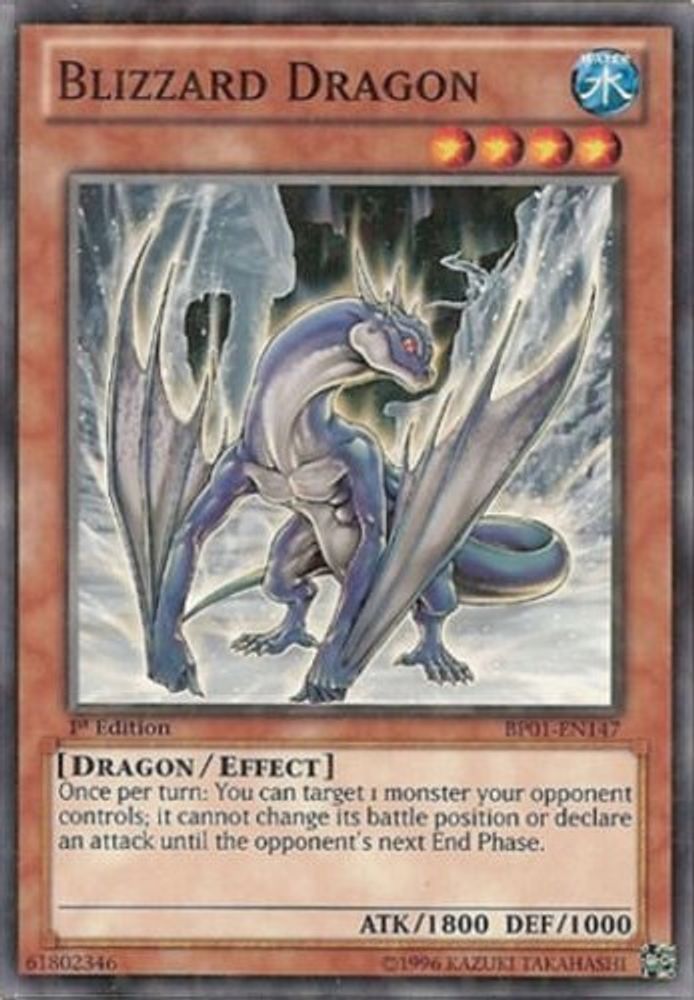 Dragon Blizzard [BP01-EN147] Starfoil Rare 
